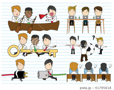 teamwork or partnership business concept design. 41795618