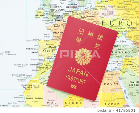 パスポート（日本国旅券） 41795901