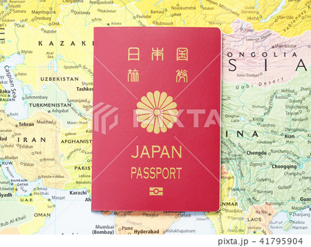 パスポート（日本国旅券） 41795904