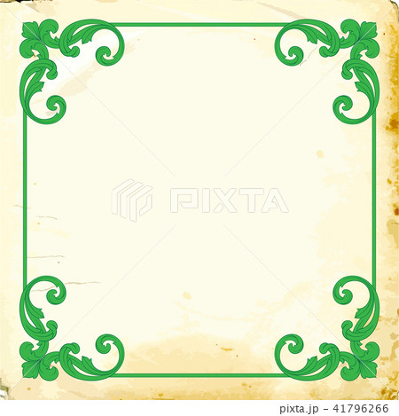 Vector baroque of vintage elements for design.  41796266
