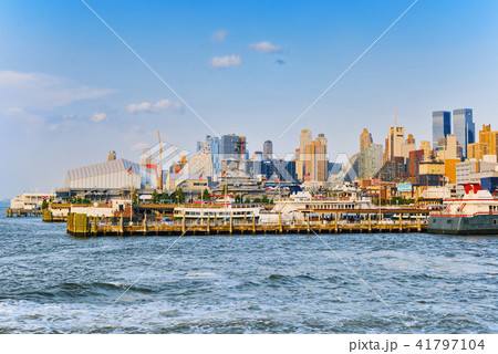 View from the water, Lower Manhattan.  41797104