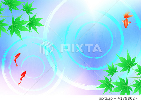 背景画像　金魚 41798027