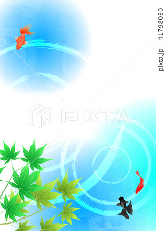 背景画像　金魚 41798030