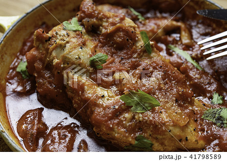 チキンのトマト煮 41798589