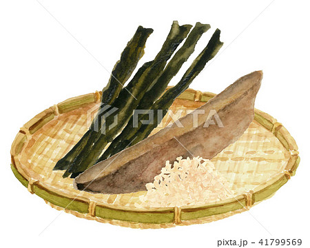 昆布 かつお節 糸削り ざる 41799569