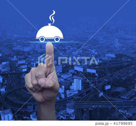 Food delivery concept 41799695
