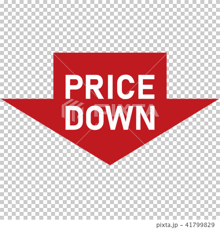 販促POP【PRICE DOWN】(アパレル店等向け) 販促POP【PRICE DOWN】(アパレル店等向け) 41799829