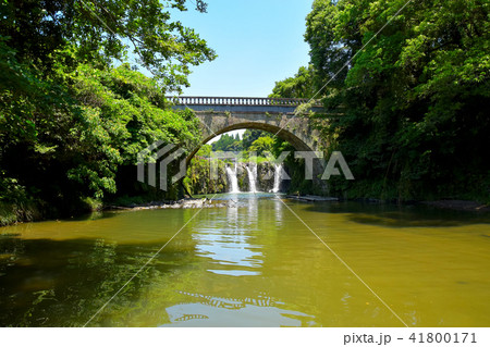 板井手の滝と金山橋 41800171