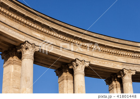 Millenium Monument Colonnade Details in Budapest 41801448