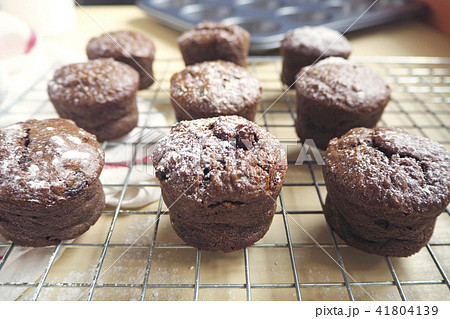 Chocolate Banana Muffins Homemade 41804139