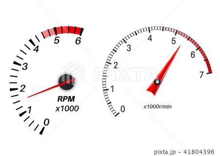 Tachometer scales 41804396