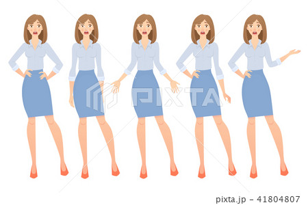business woman set business woman set 41804807