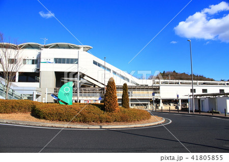 八草駅　駅前の風景 41805855