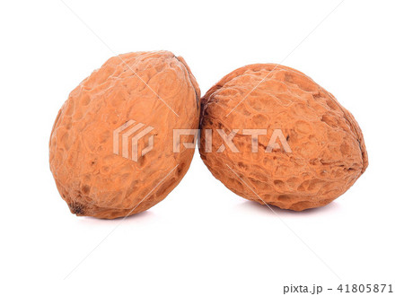 Walnut isolated on a white background. 41805871