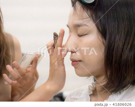 化粧 メイクアップ お化粧 41806026