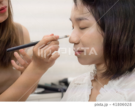化粧 メイクアップ お化粧 41806028