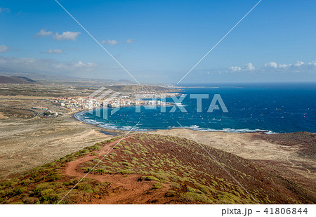 El Medano windsurfing spot view from The Red Mountain 41806844