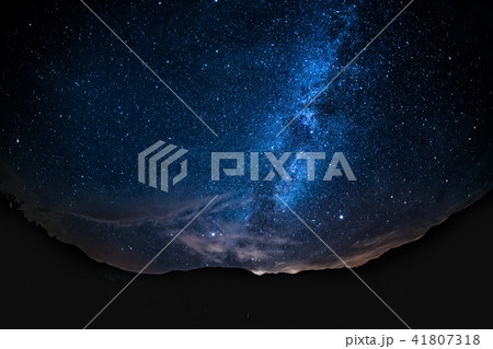 乗鞍高原一之瀬遊園の天の川 星景 乗鞍高原一之瀬遊園の天の川 星景 41807318