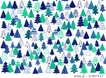 pattern_woods_1 blue 41807417