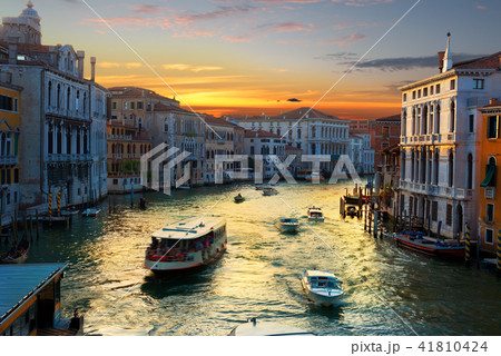 Vaporetto in Venice Vaporetto in Venice 41810424