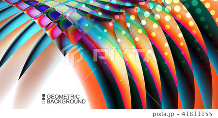 Geometric colorful abstract background 41811155