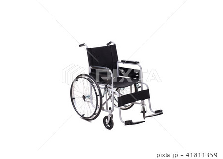 Wheelchair isolated on white background 41811359