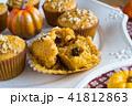 Homemade Autumn Pumpkin Muffins 41812863