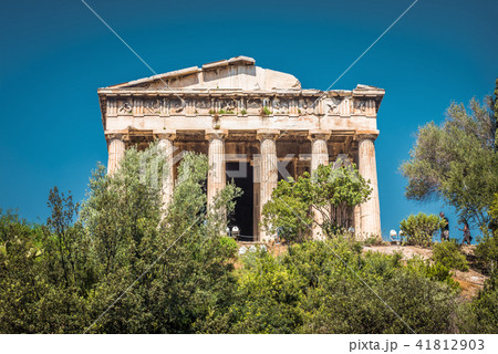 Temple of Hephaestus in Agora, Athens, Greece 41812903