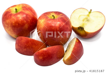 Fresh apple kanzi isolated on white 41815187