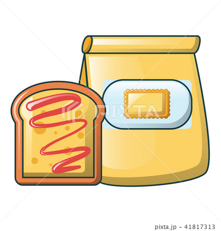 Crack bakery icon, cartoon style Crack bakery icon, cartoon style 41817313