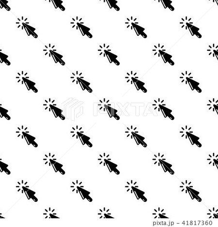 Cursor click icon, simple black style 41817360