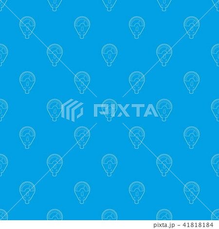 Parking meter pattern vector seamless blue 41818184