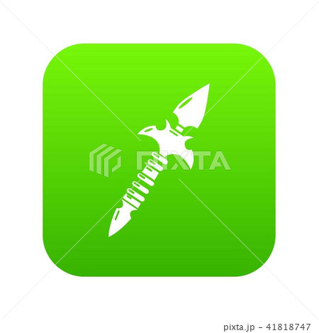 Spear icon, simple black style Spear icon, simple black style 41818747