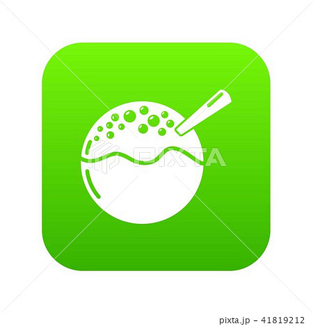 Hanami dango icon, simple black style Hanami dango icon, simple black style 41819212