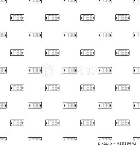 Football scoreboard modern icon, simple black style 41819442