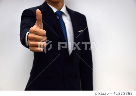 ビジネス 手 スーツ 41825868