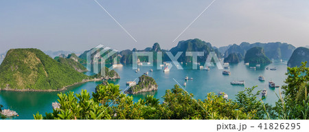 Halong Bay landscape view from Ti Top island. 41826295