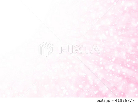 薄いピンクキラキラ放射線背景のイラスト素材