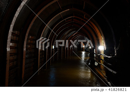 生野銀山の坑道 41826821