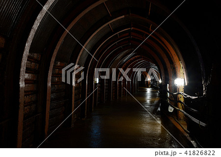 生野銀山の坑道 41826822