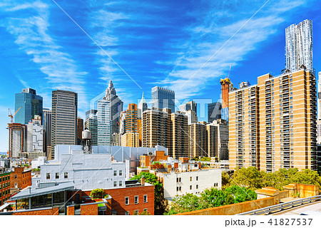 Lower Manhattan  from Brooklyn Bridge  41827537