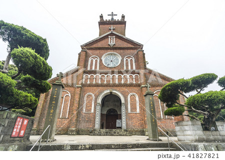 黒島天主堂ファサードエントランス風景 41827821