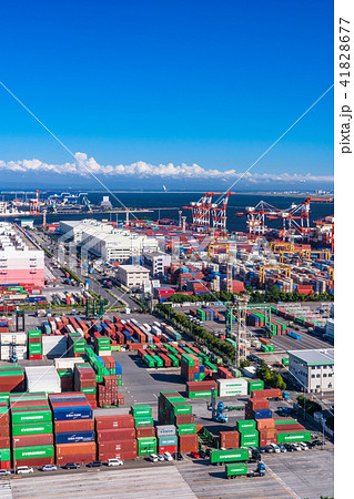 《東京都》コンテナヤード・江東区ベイエリア 《東京都》コンテナヤード・江東区ベイエリア 41828677