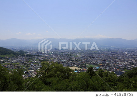 愛宕山より甲府盆地 愛宕山より甲府盆地 41828758