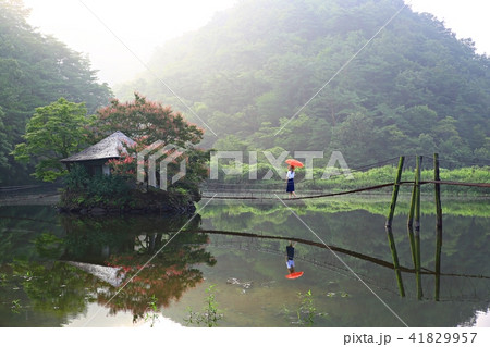 湖 風景 反射 41829957
