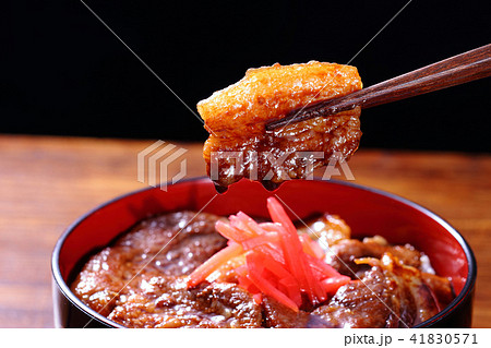 十勝名物豚丼、フライパン焼き 十勝名物豚丼、フライパン焼き 41830571