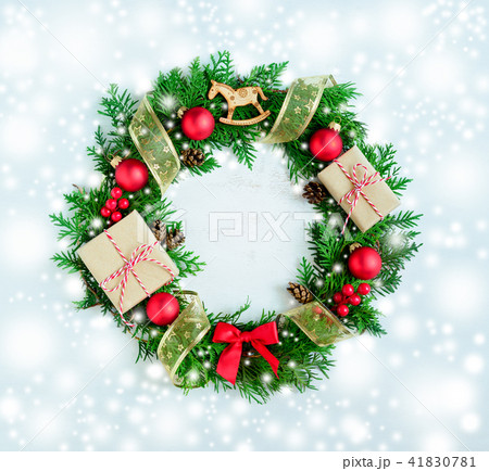 Christmas wreath Christmas wreath 41830781