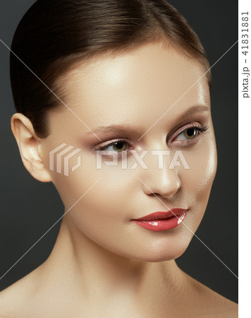 Woman beauty face. Skincare. Makeup, cosmetics Woman beauty face. Skincare. Makeup, cosmetics 41831881