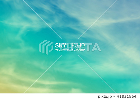 realistic turquoise-yellow sky realistic turquoise-yellow sky 41831964