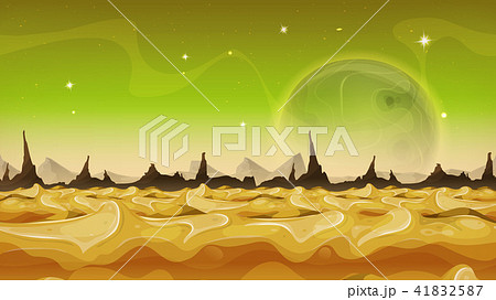 Fantasy Sci-fi Alien Planet Background For Ui Game Fantasy Sci-fi Alien Planet Background For Ui Game 41832587